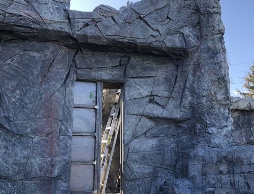 Zoo Exhibit Rock